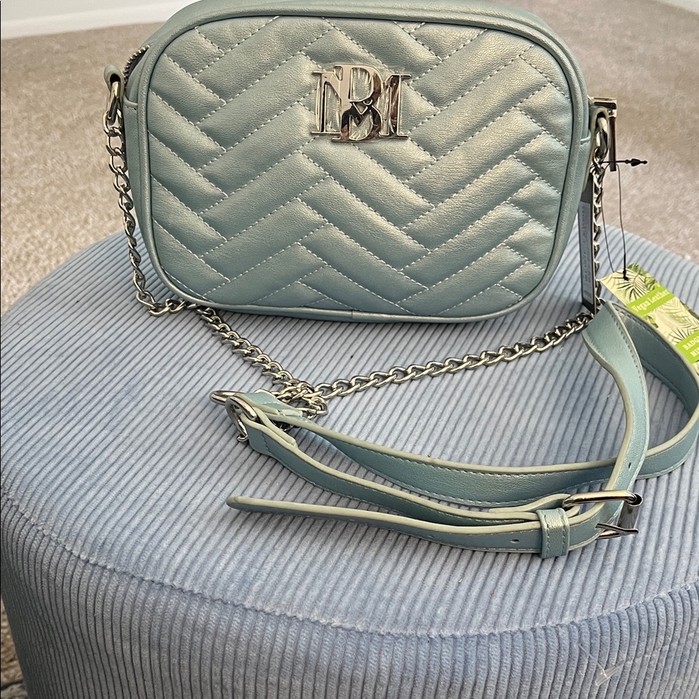 BAGLEY MISHKA  Blue Quilted Crossbody Bag